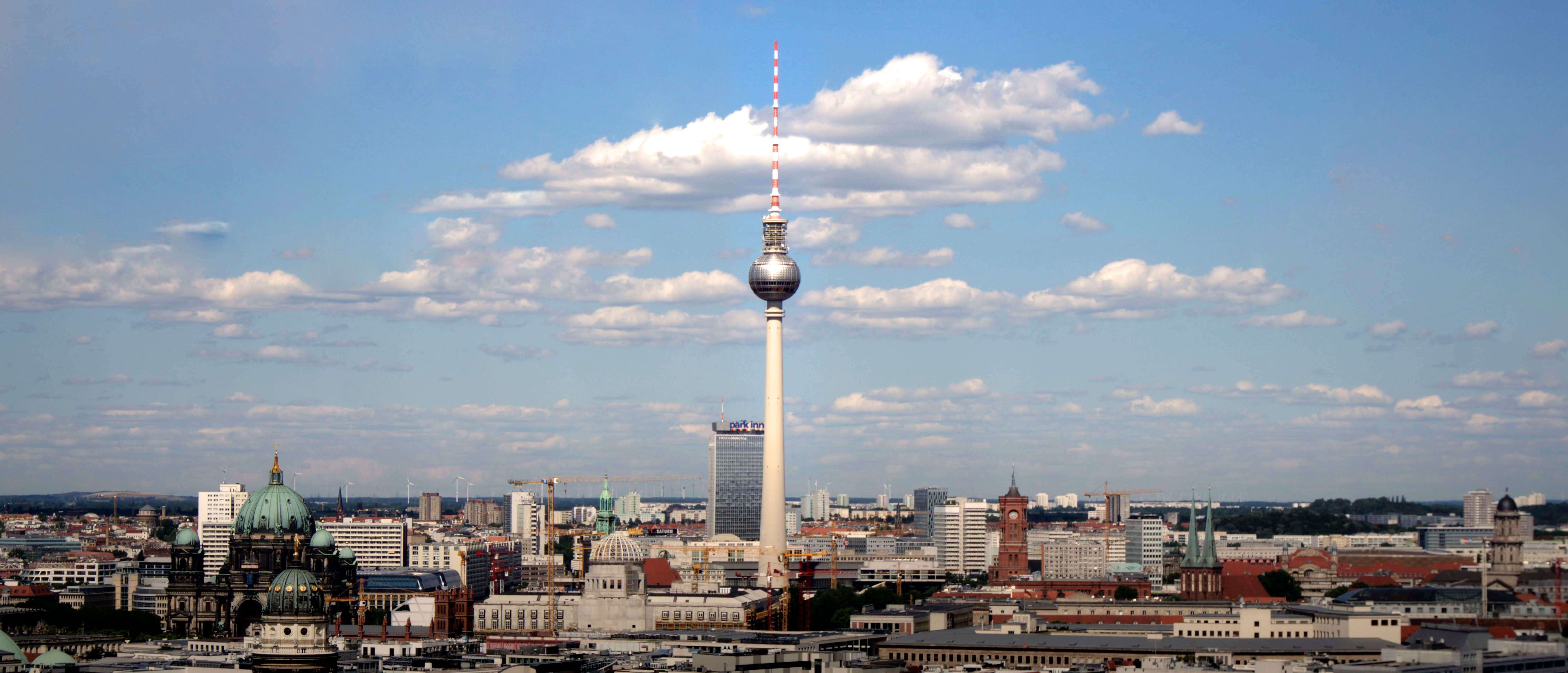 Berlin skyline with the Fernsehturm and Berlin Cathedral