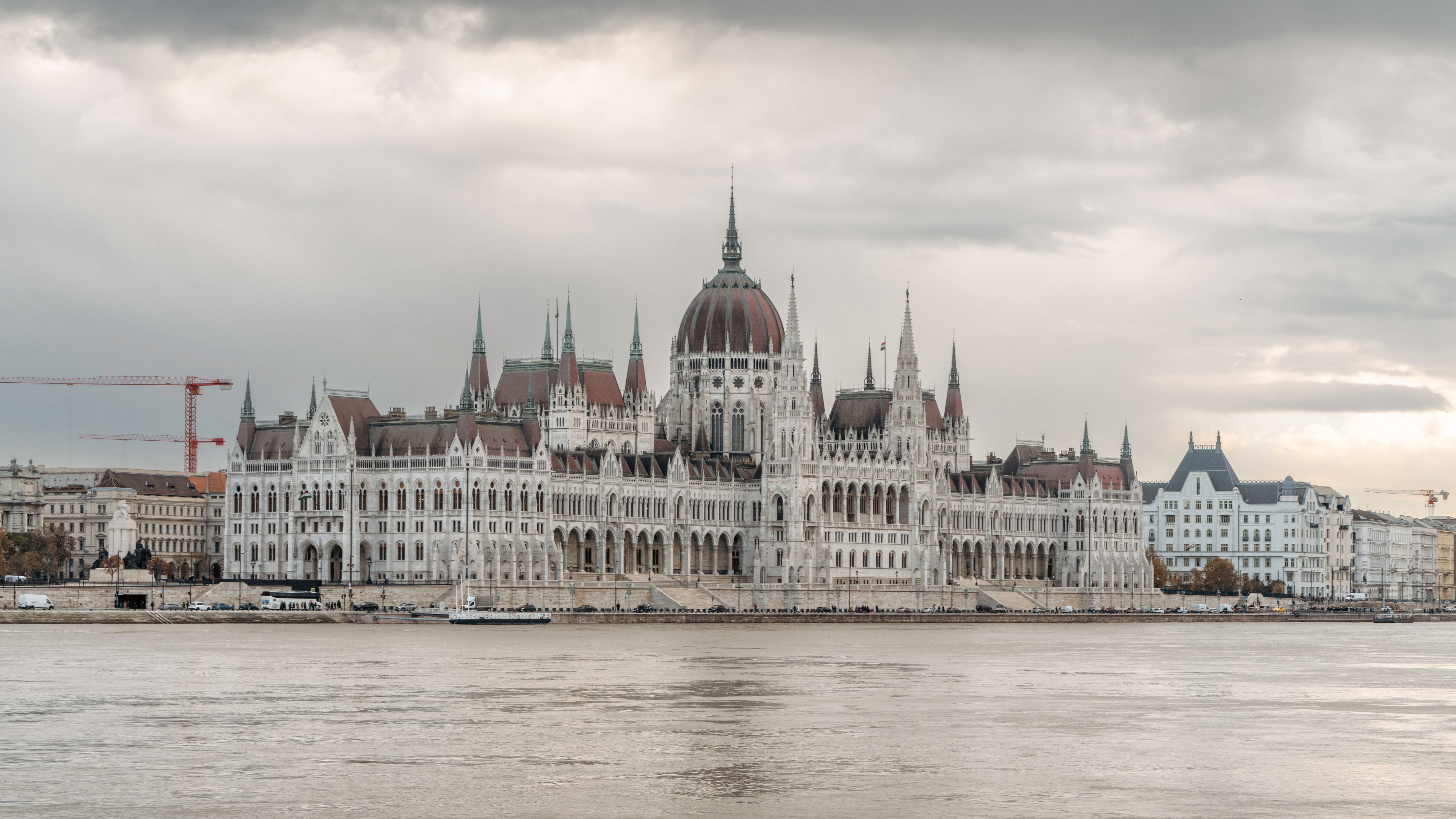 Hungarian Parliament Building in Budapest, Hungary